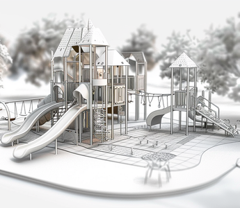 Designing playgrounds for childcare centers involves careful