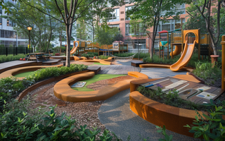 Healing Gardens: Playgrounds in Healthcare Settings