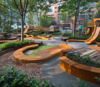 Healing Gardens: Playgrounds in Healthcare Settings