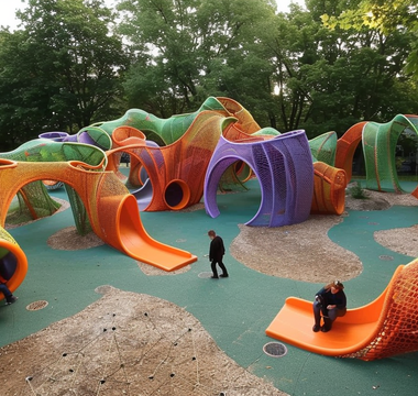 Playgrounds as Art Installations: Blending Aesthetics and Function