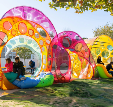 Temporary Play Installations: Pop-Up Play Spaces