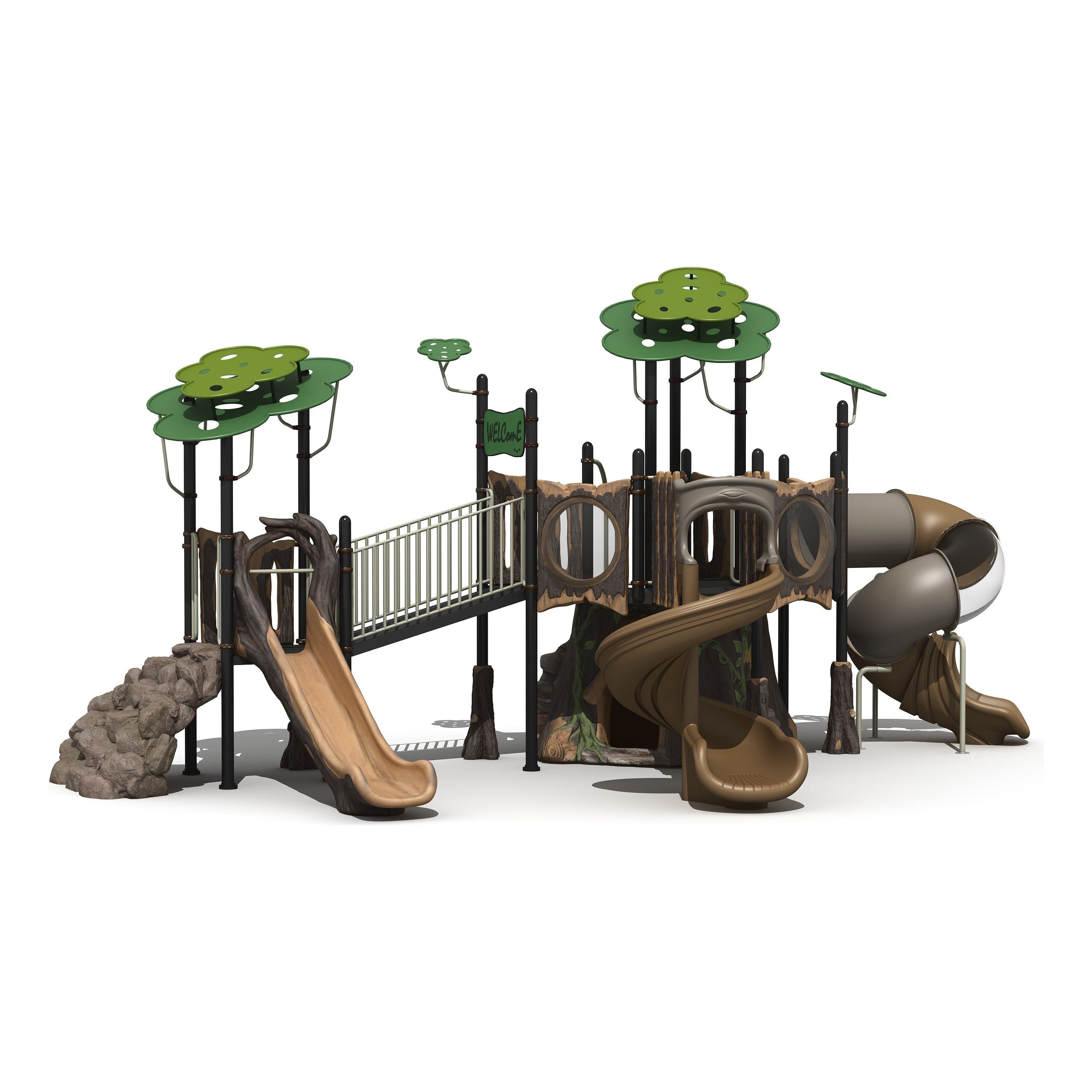 Timbertopia IV - Commercial Playground Equipment