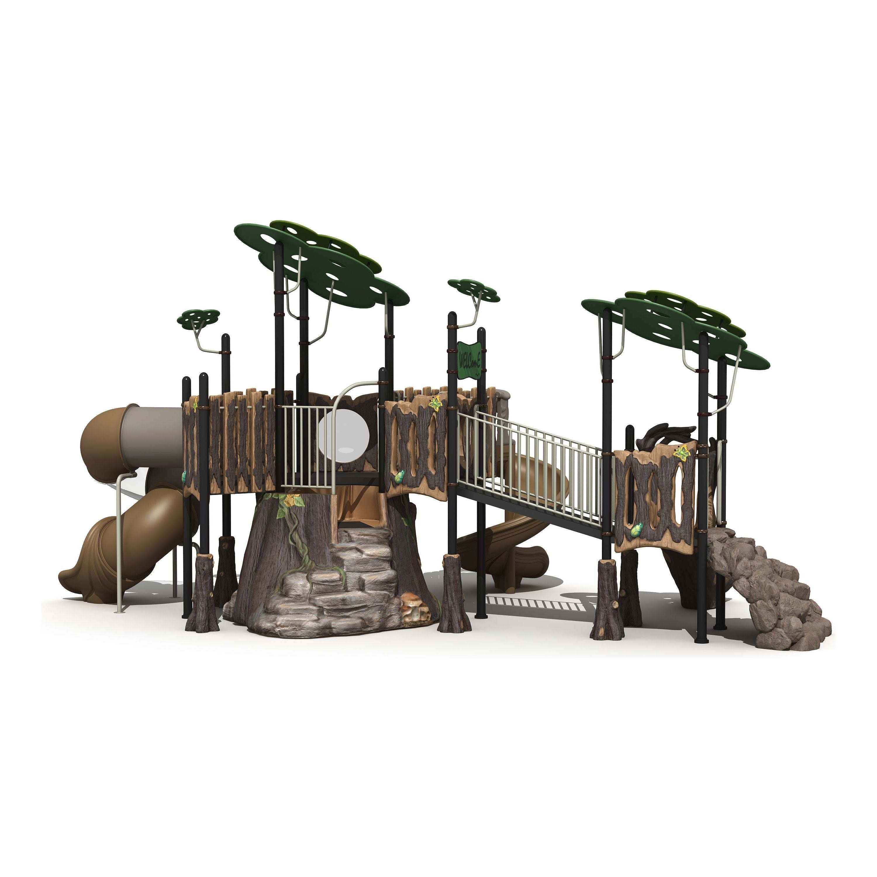 Timbertopia IV - Commercial Playground Equipment