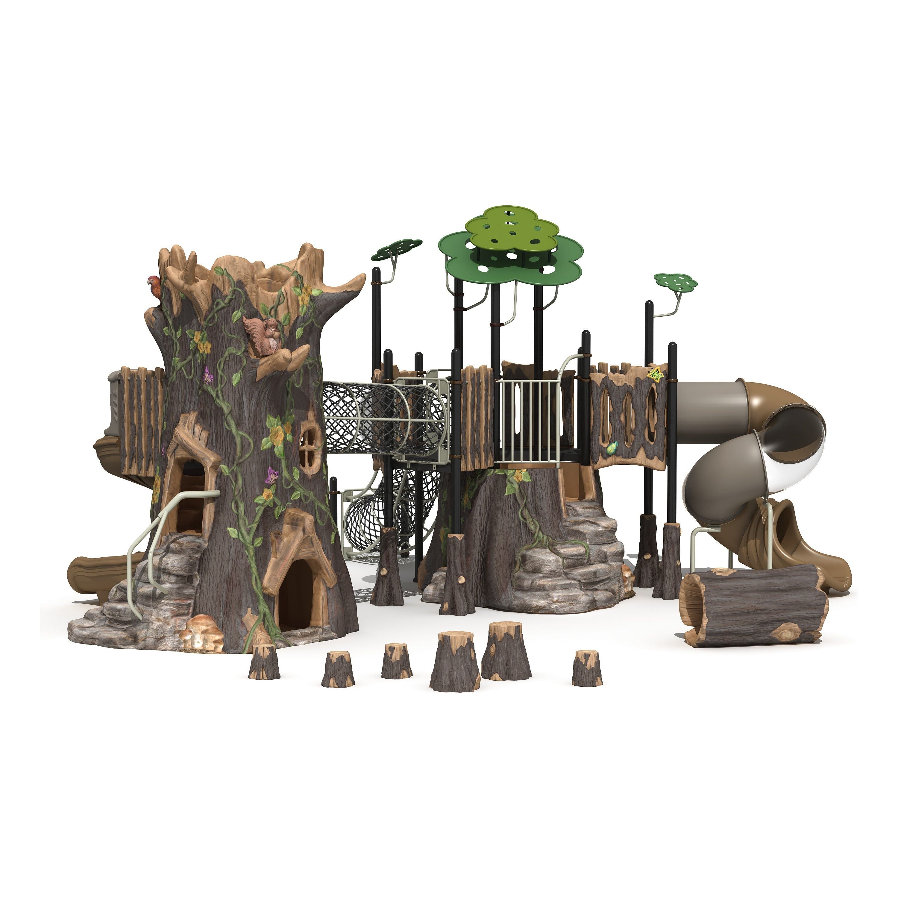 Timbertopia VIII - Commercial Playground Equipment