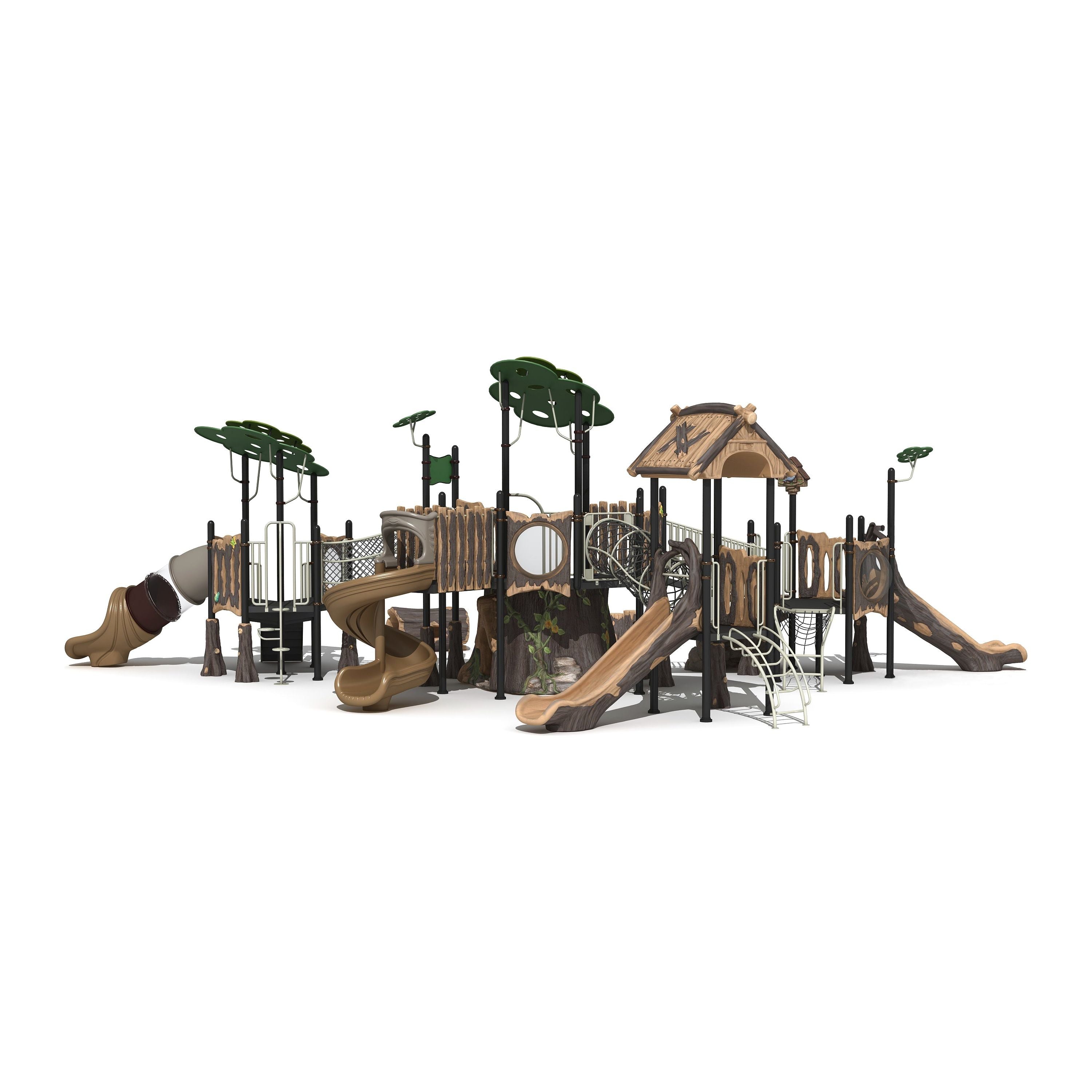 Timbertopia IX - Commercial Playground Equipment