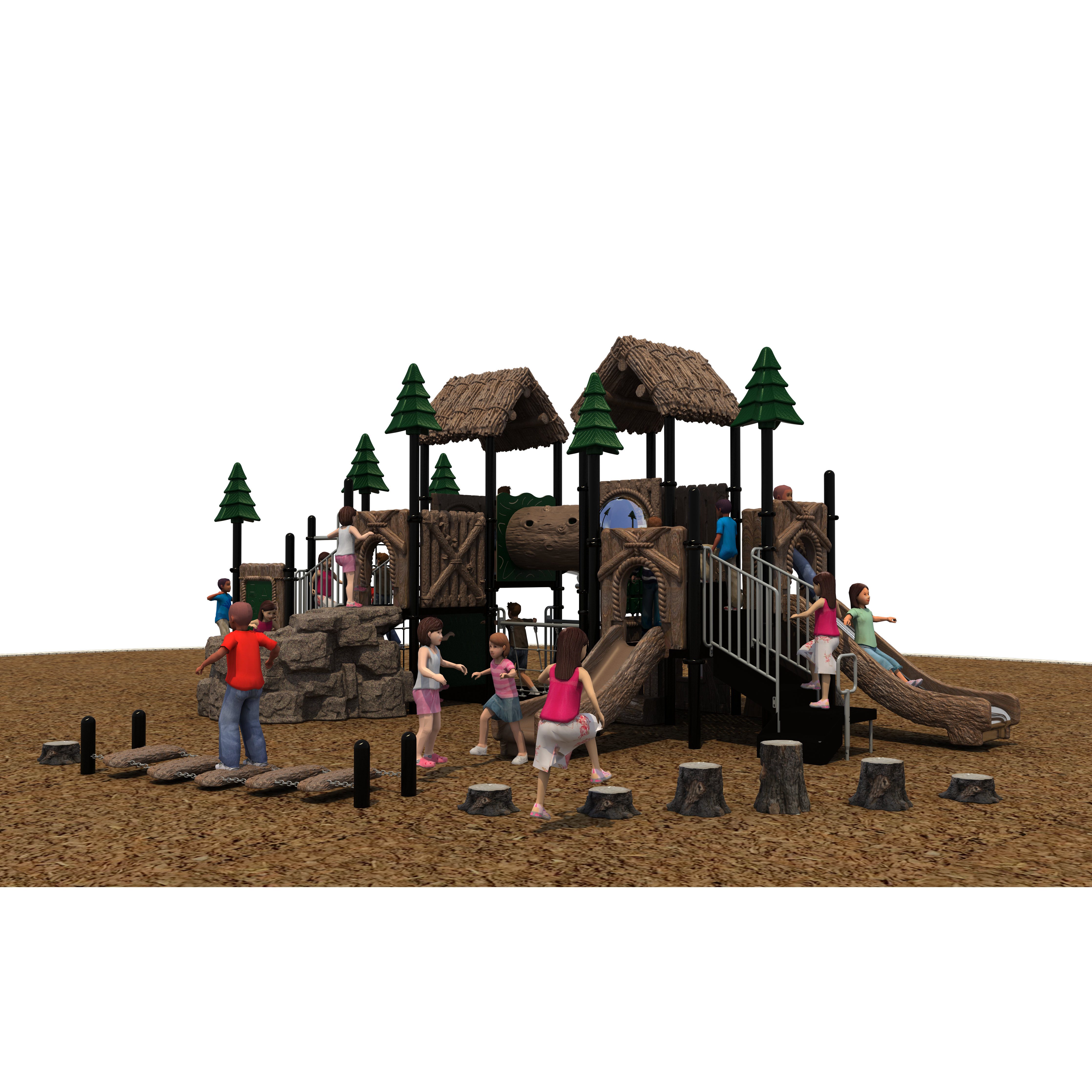 Branch Wood - Commercial Playground Equipment