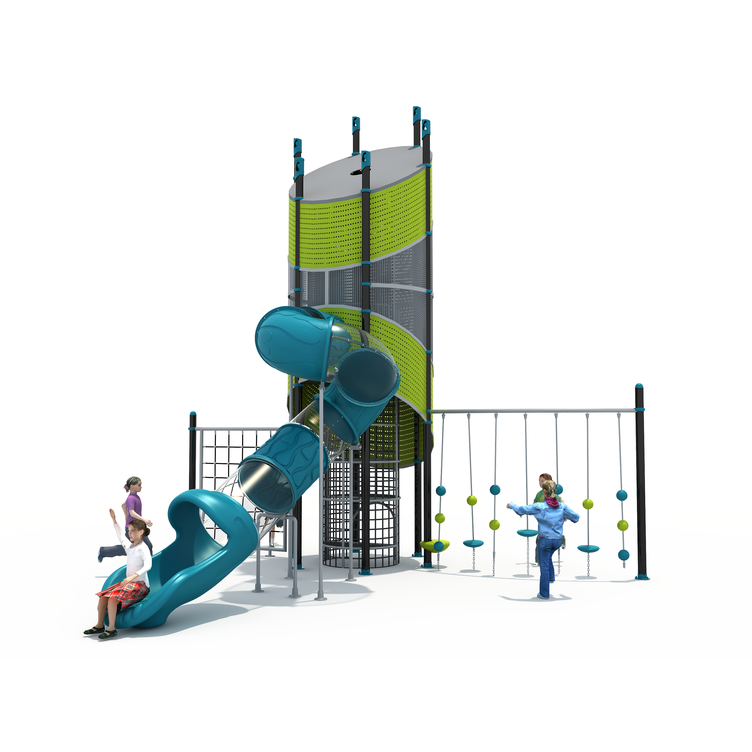 Towerscape II - Commercial Playground Equipment