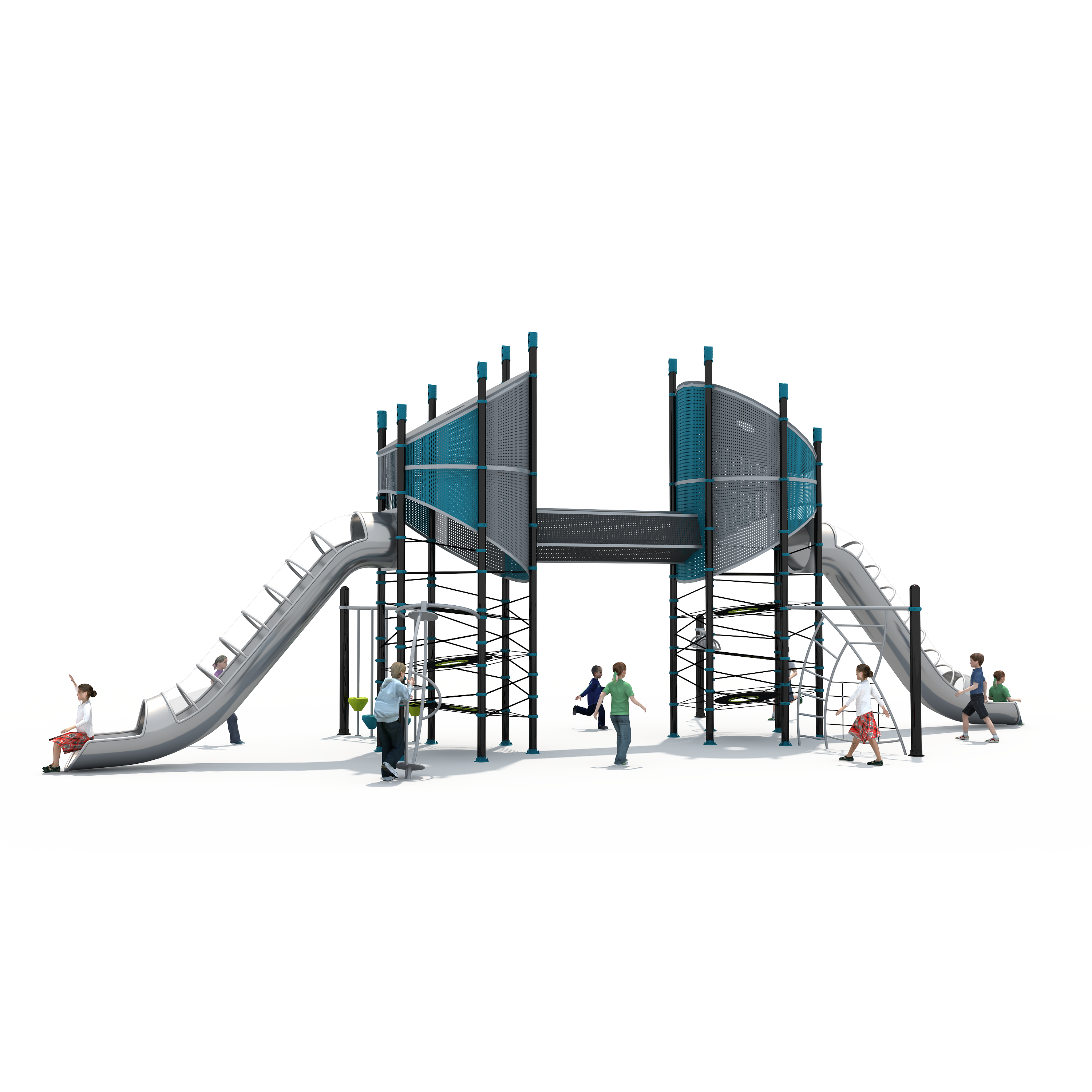 Towerscape VII - Commercial Playground Equipment