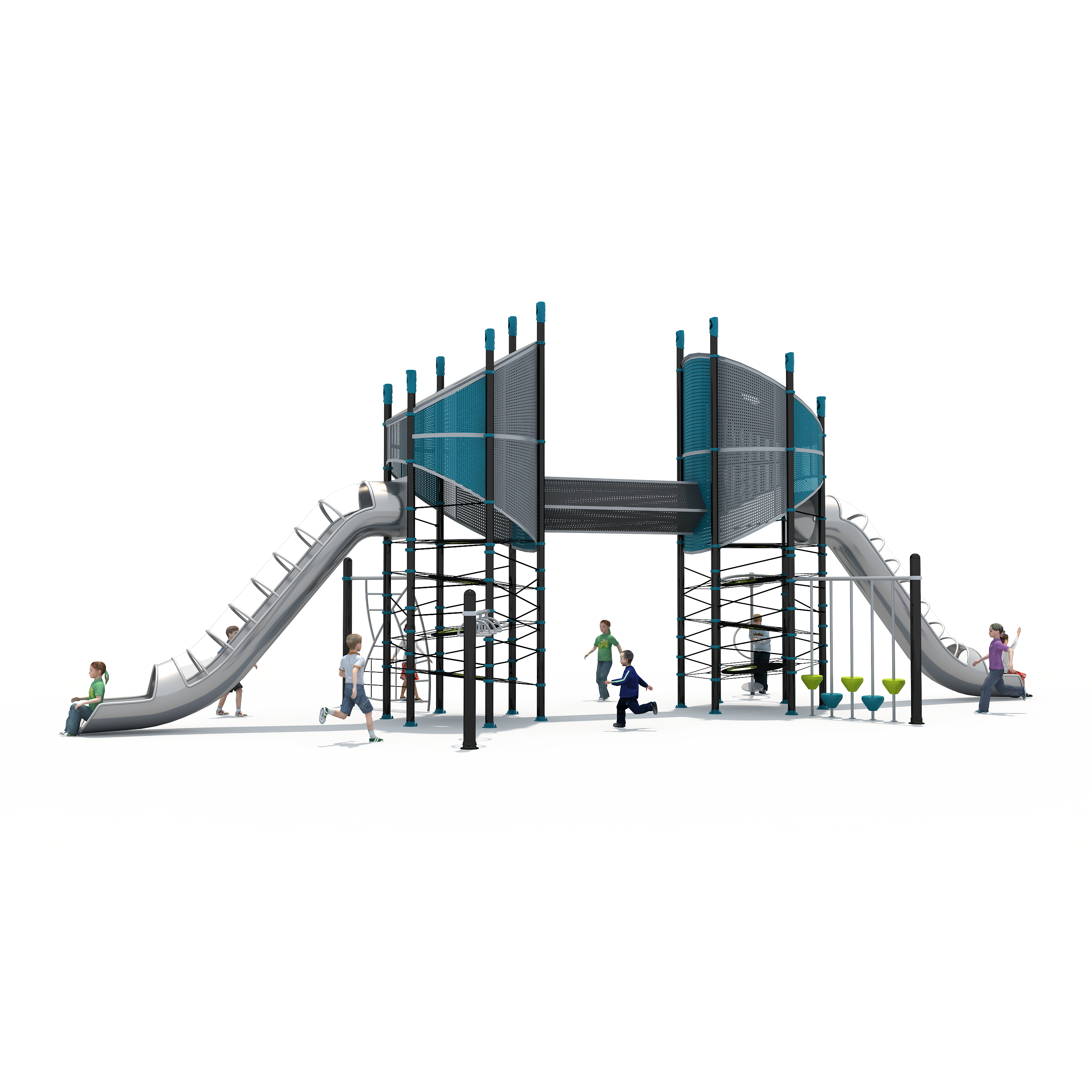 Towerscape VII - Commercial Playground Equipment