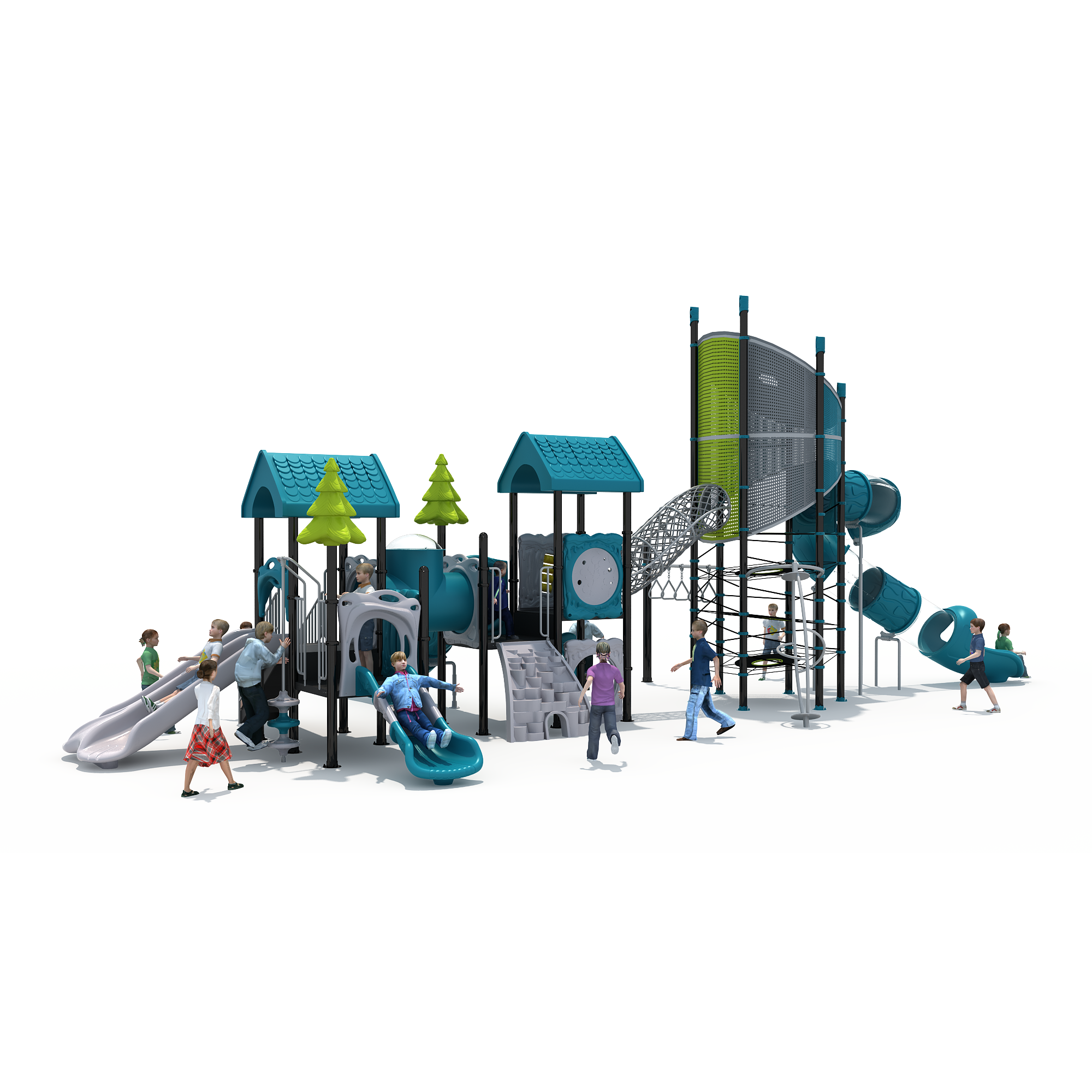 Towerscape IV - Commercial Playground Equipment