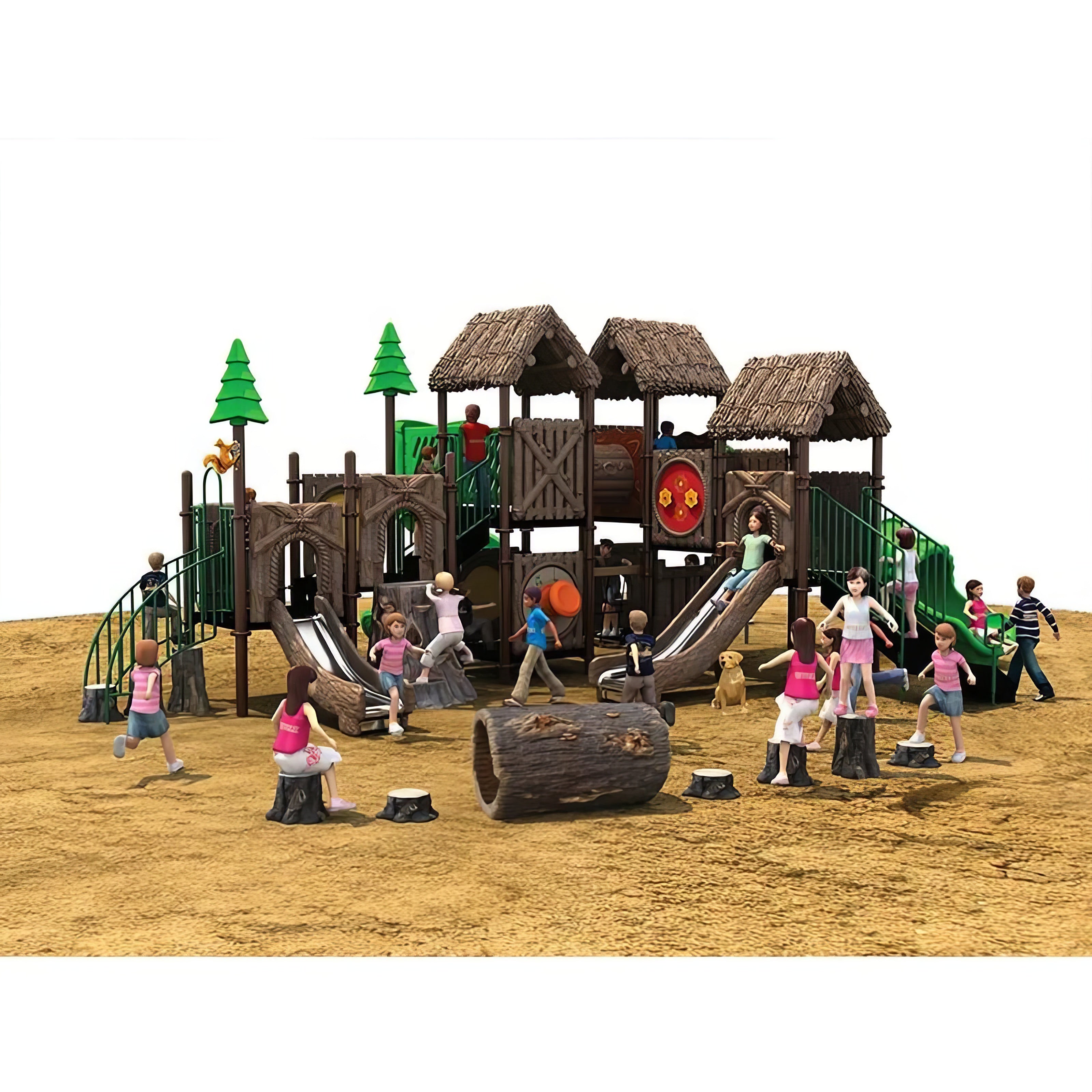 Cedarwood Citadel - Commercial Playground Equipment