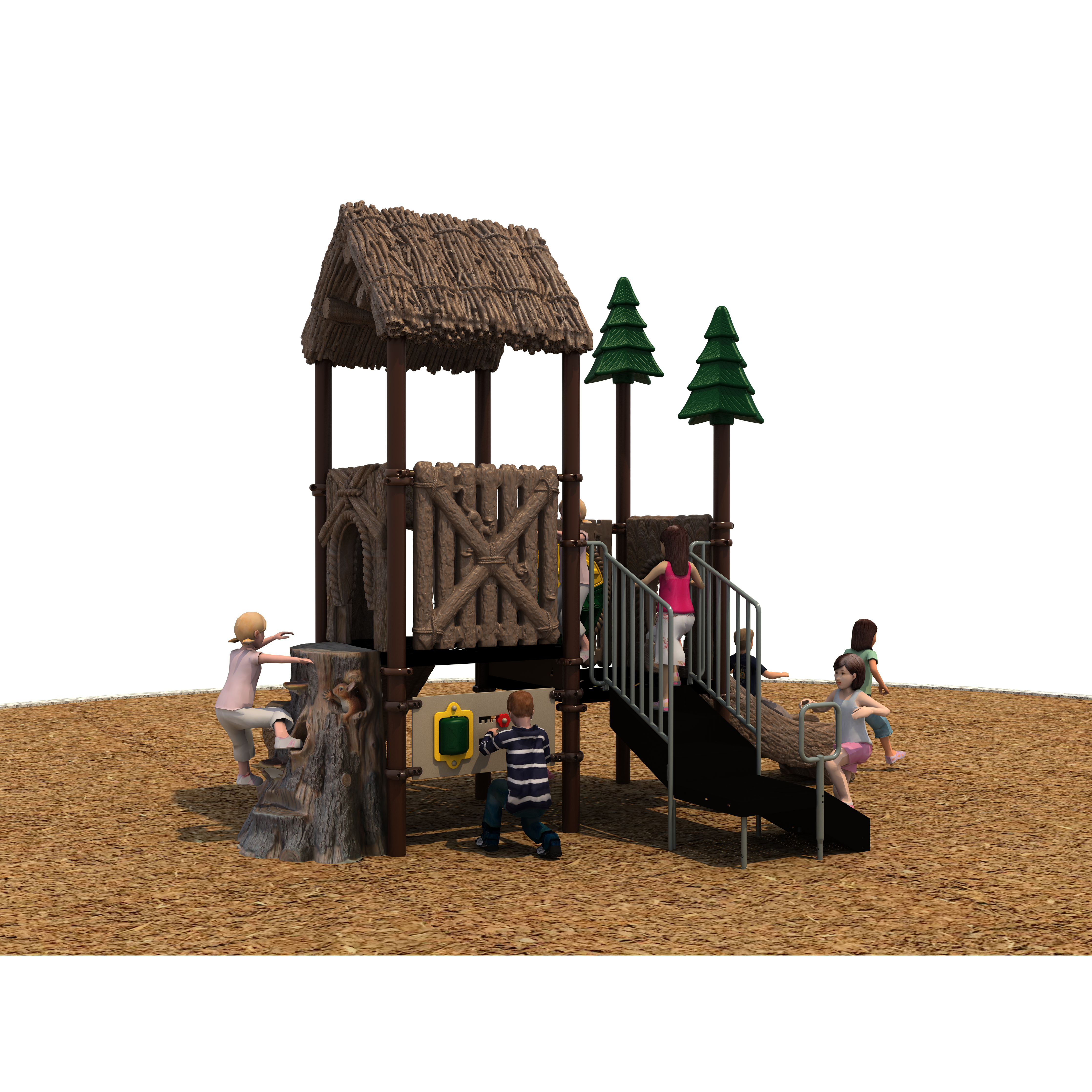 Acorn Alcove - Commercial Playground Equipment